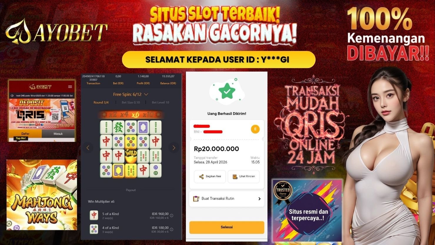 AYOBET JACKPOT SLOT MAHJONG WAYS